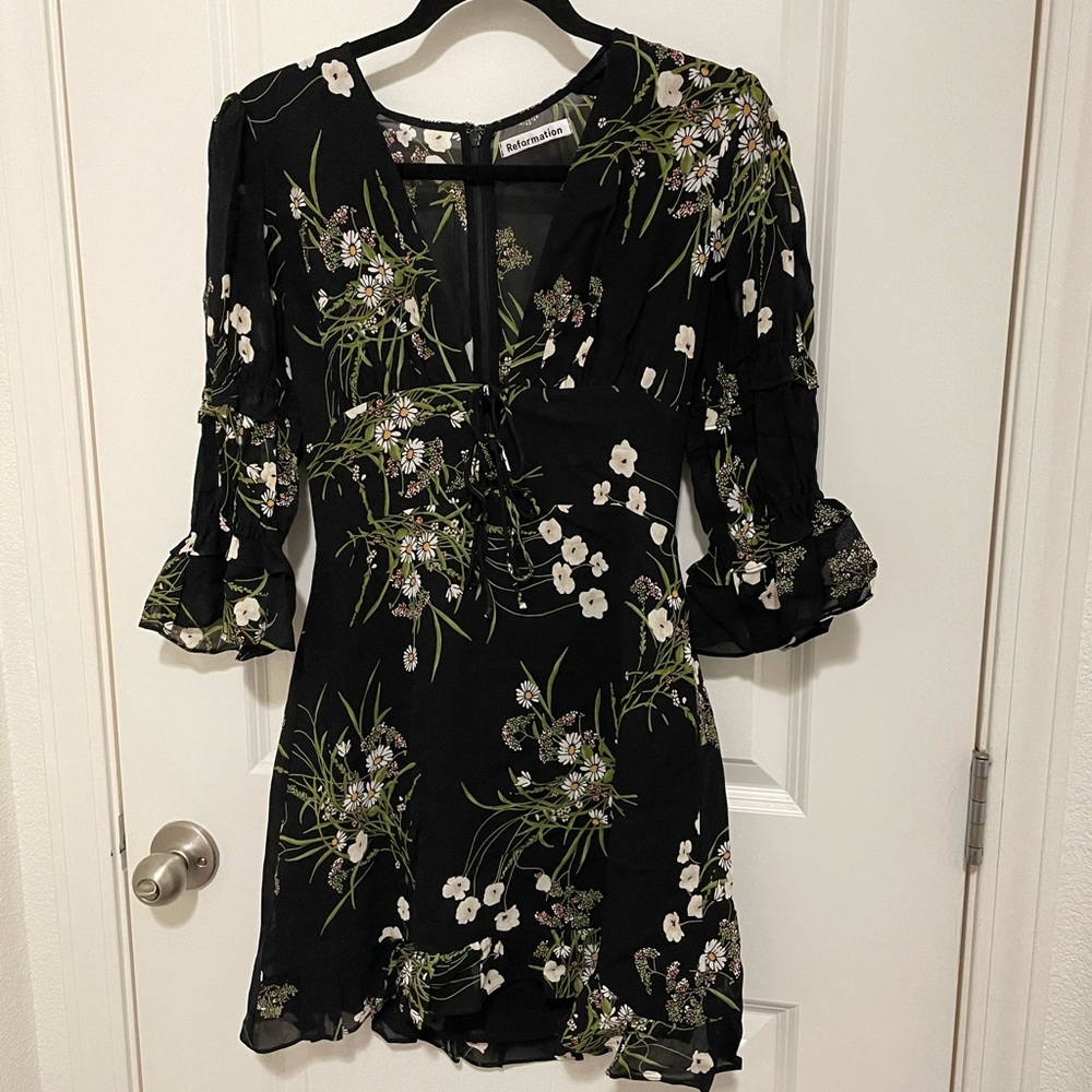 Reformation Laurelei Dress Veuve - Picture 4 of 6